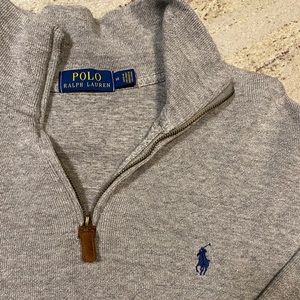 Gray Ralph Lauren Polo Pullover